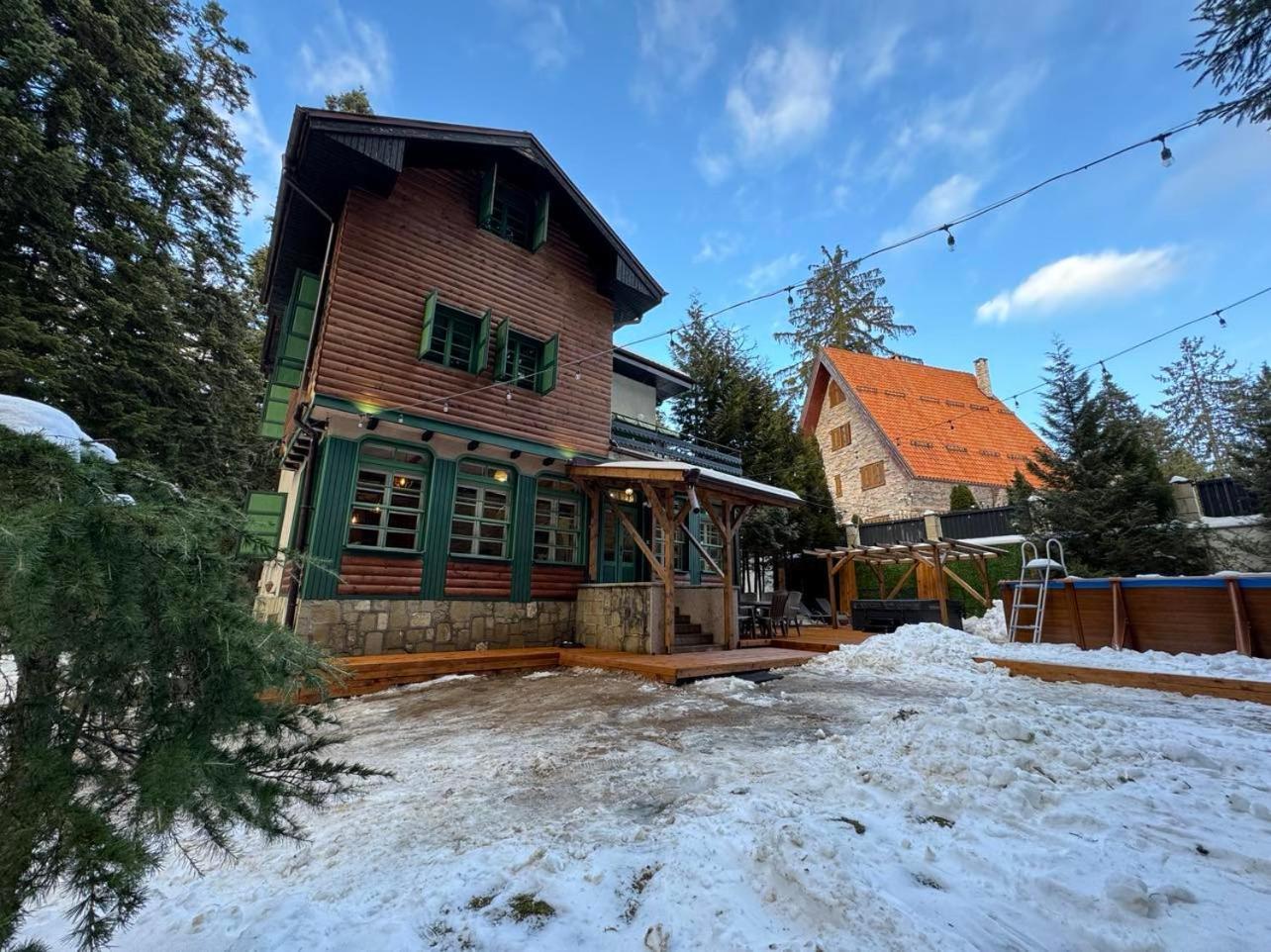 Villa Adis With Hot Pool & Jacuzzi By Bookvillabg Borovets Bagian luar foto
