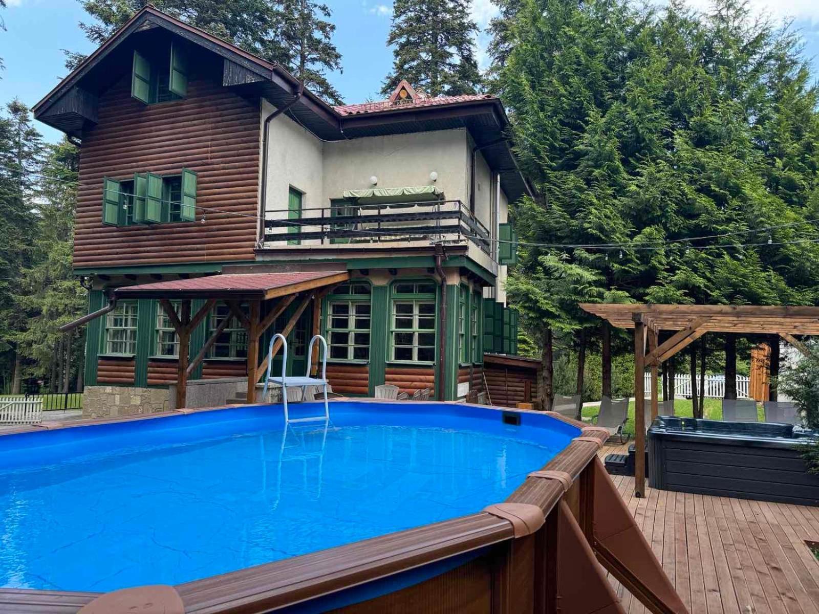 Villa Adis With Hot Pool & Jacuzzi By Bookvillabg Borovets Bagian luar foto